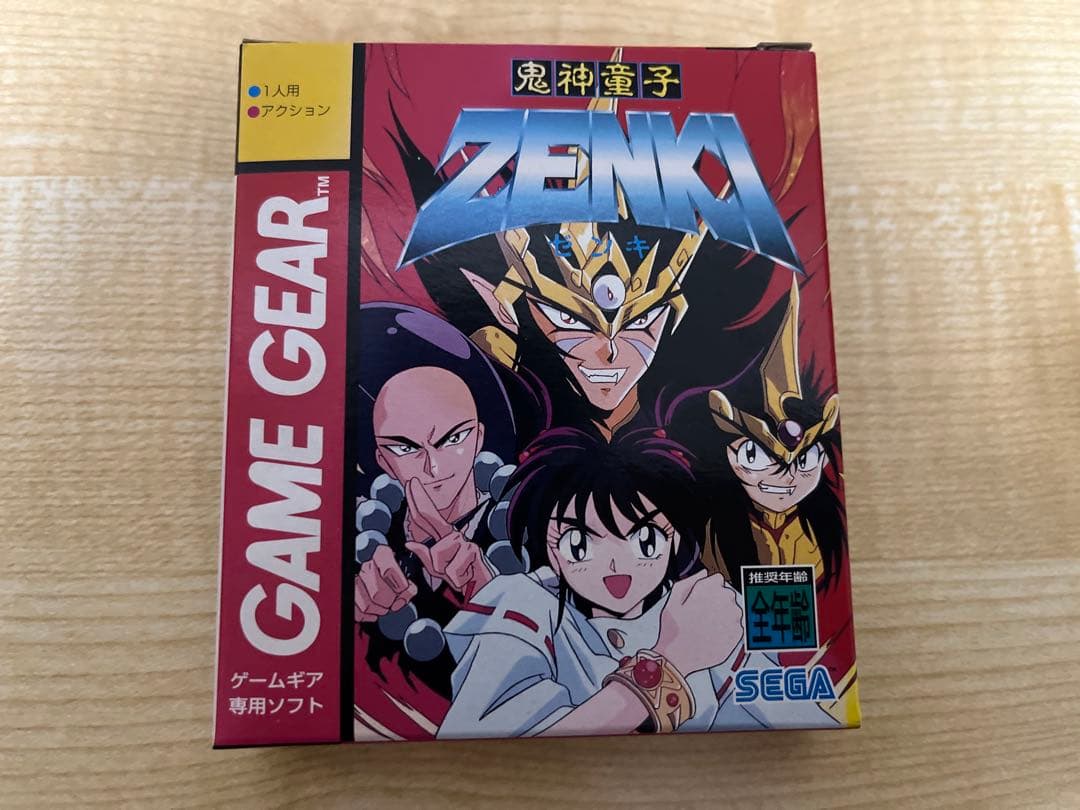 箱説あり完品 鬼神童子 ZENKI ゼンキSEGA
