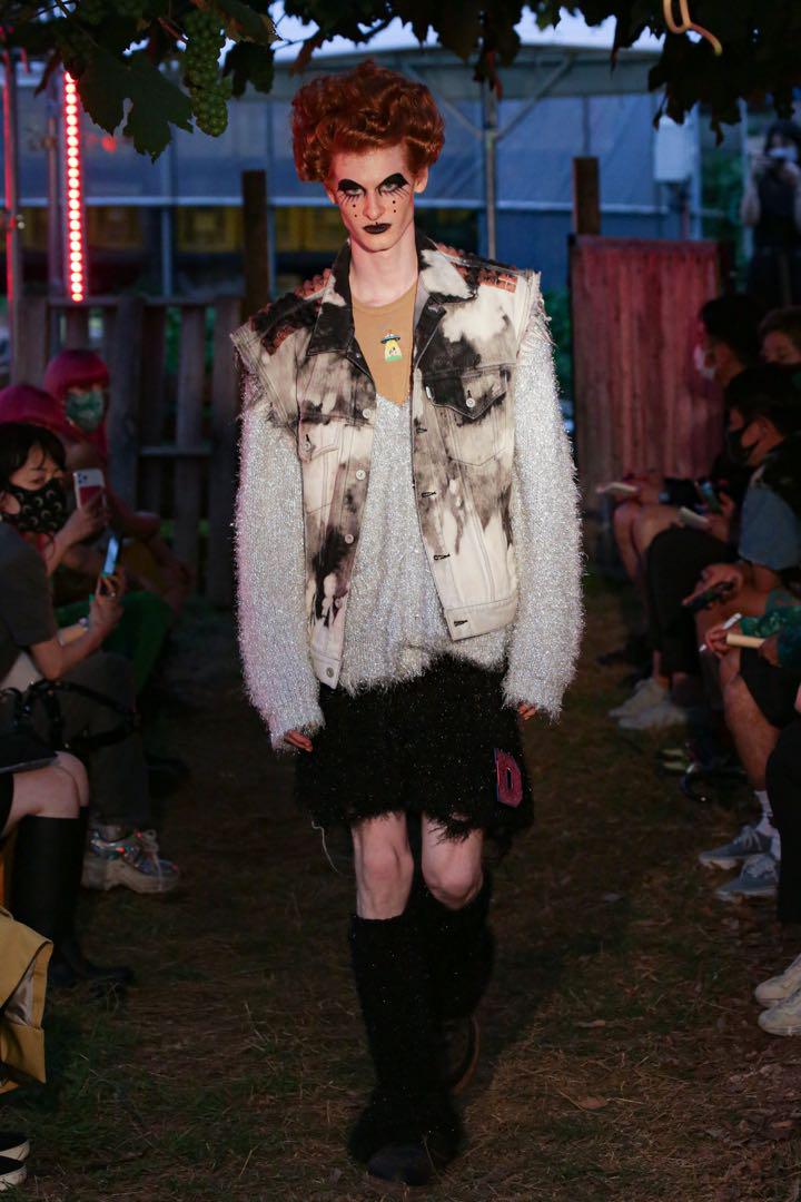 doublet RECYCLE PUNK VEST BLACK S