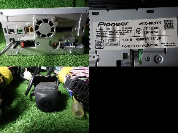 N2111-31カロッツェリア AVIC-MRZ009 メモリ 4×4地デジナビ が大特価