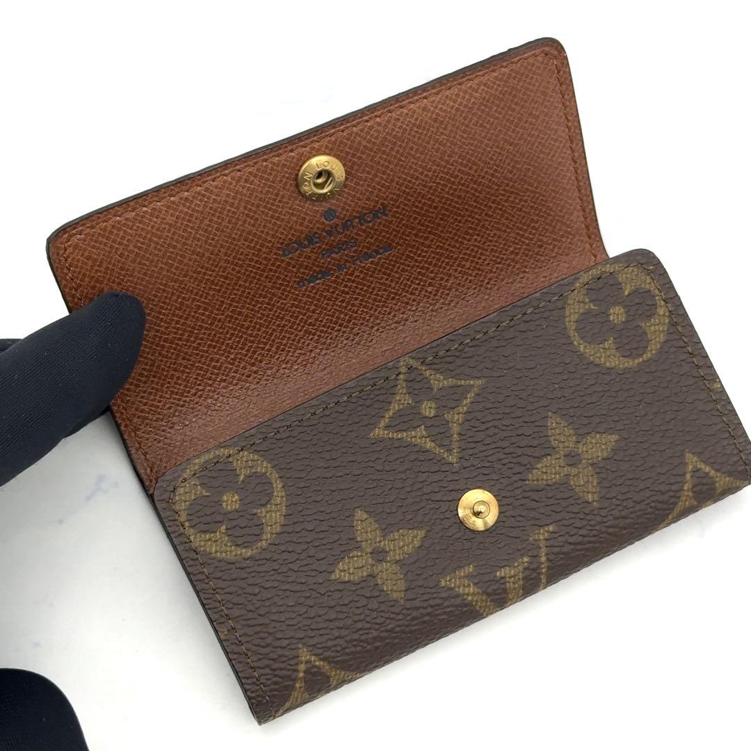 ルイヴィトン モノグラム キーケース ミュルティクレ4 未使用品 LOUIS VUITTON ルイヴィトン モノグラム ミュルティクレ4 4連