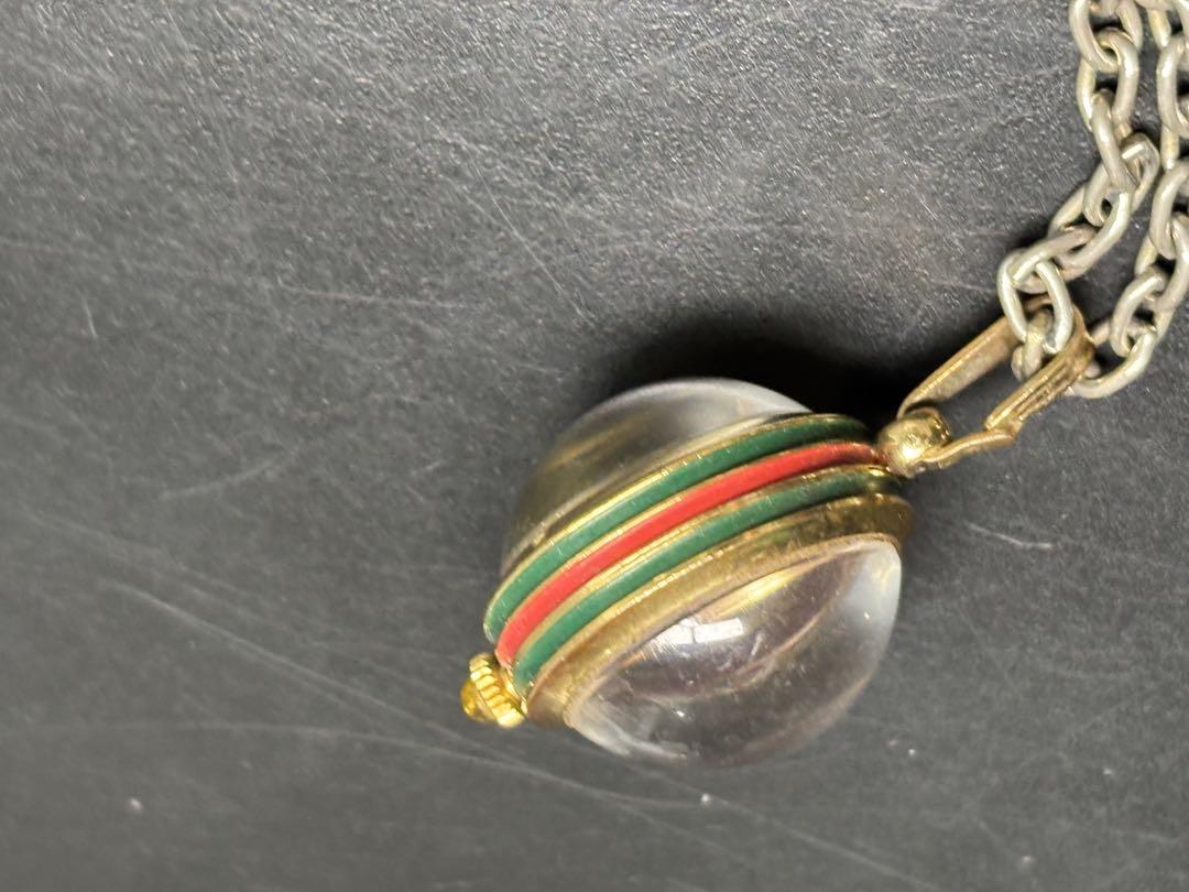 超人気の雑貨店 希少稼働品】グッチ ペンダントウォッチ ヴィンテージ時計 GUCCI 時計