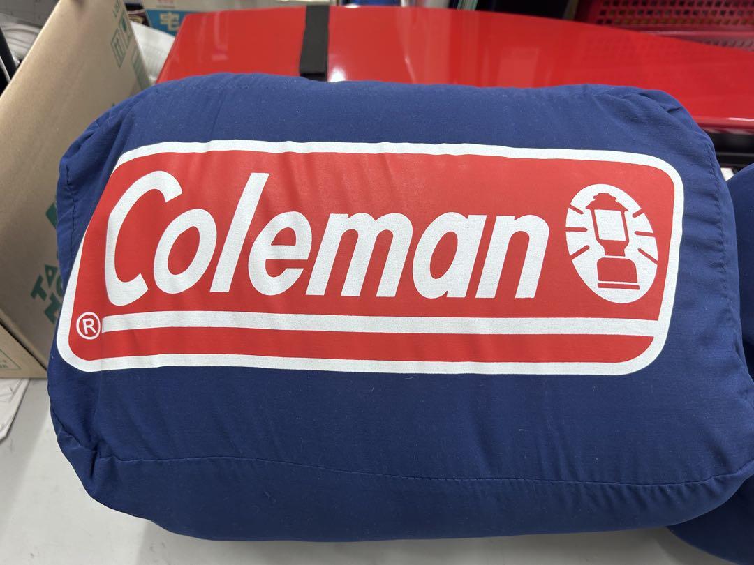 Coleman 寝袋　2個セット ネイビー　破れなし　確認済み