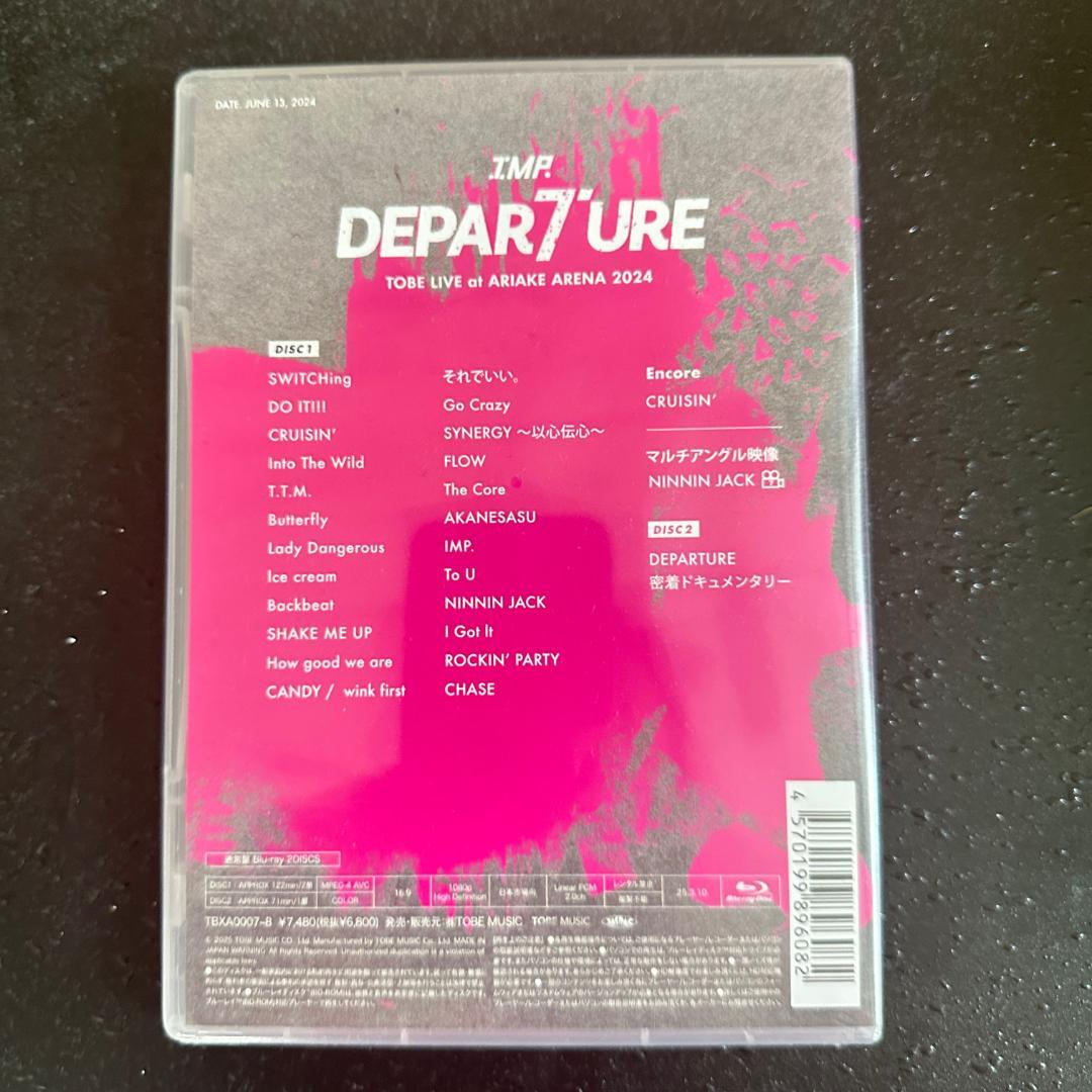 新品未開封】IMP. DEPARTURE 初回限定盤 通常盤 - メルカリ