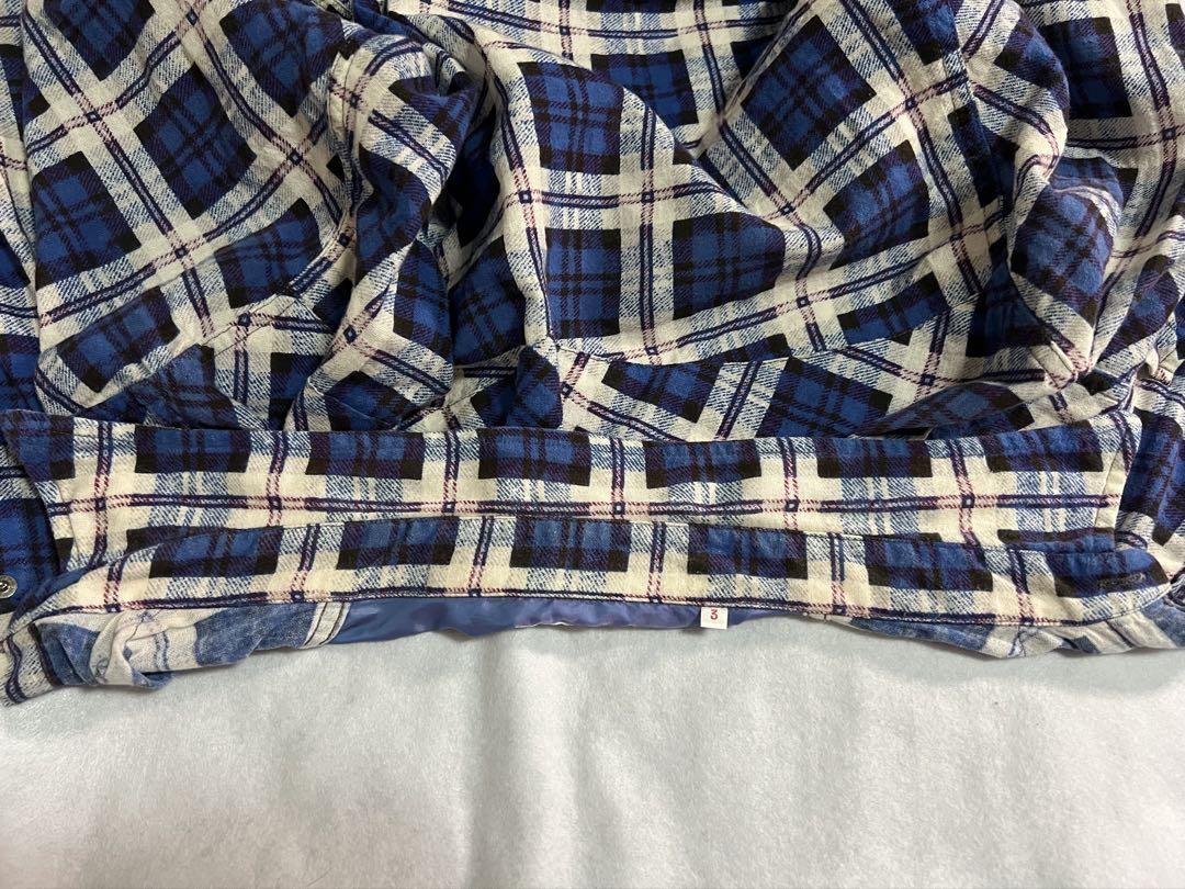 【美品】HOLLYWOOD RANCH MARKET半袖チェックシャツLサイズ