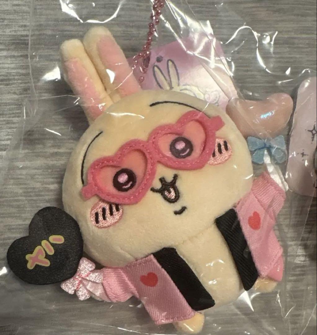 ちいかわ うさぎ スッキリ目のうさぎマスコット オタ活 うちわ