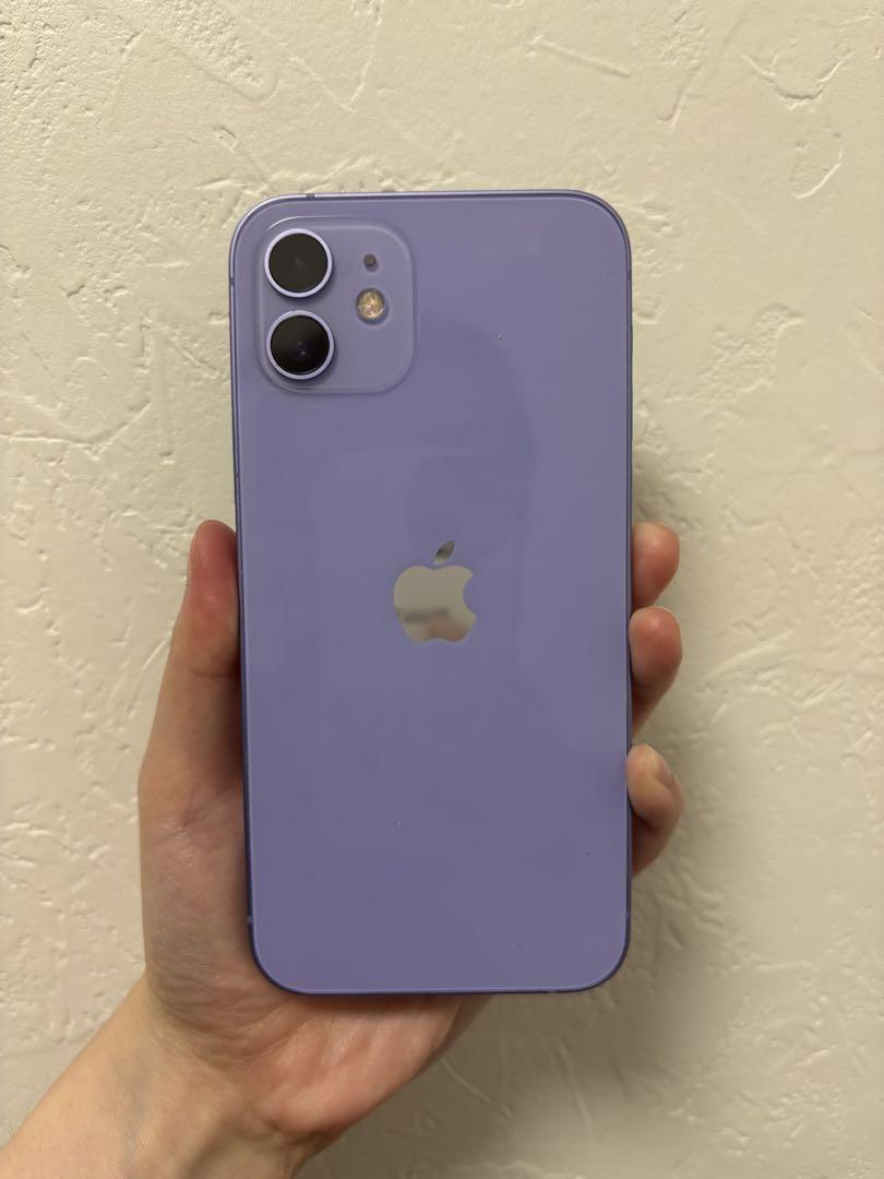 iPhone 12パープル本体