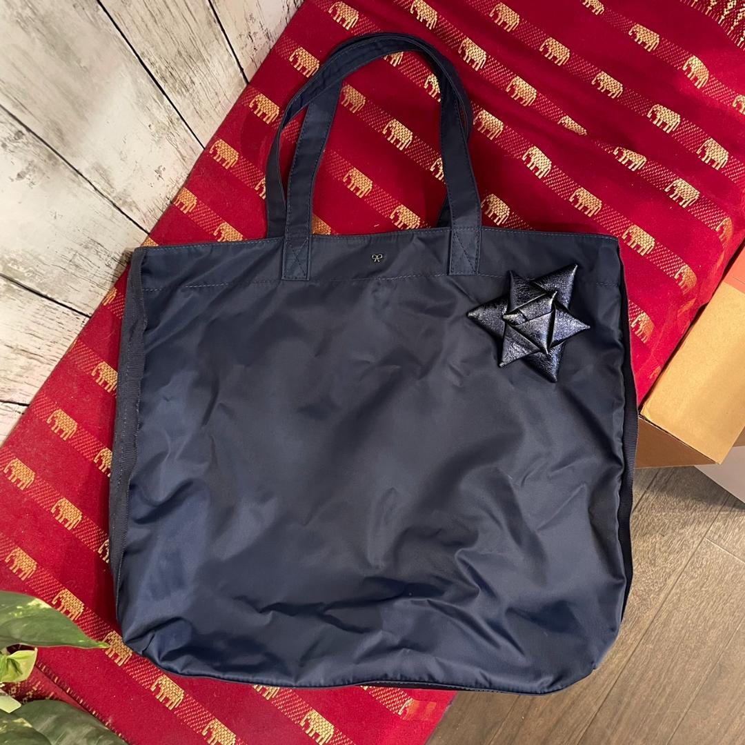 ▽ANYA HINDMARCH アニヤハインドマーチ ナイロン トートバッグ