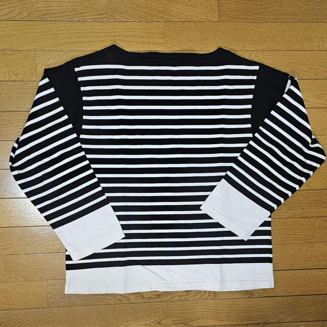 OUTIL ウティ バスクシャツ outil ウティ : TORICOT AAST バスクシャツ (OFF/YELLOW PEAR