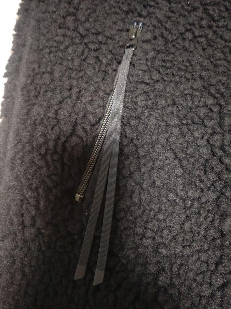 HYKE　ハイク　ボア　ロングコート　黒　美品