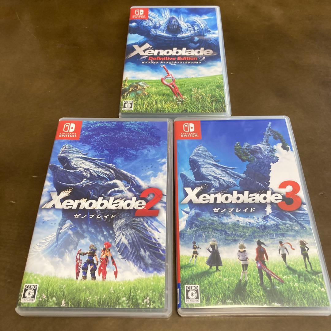 値下げ ゼノブレイド 3本セット - メルカリ