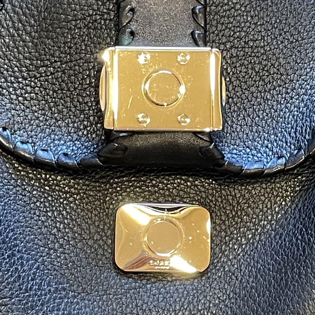 【meme】【極美品】LOEWE   ロエベ　ショルダーバッグ ブラック