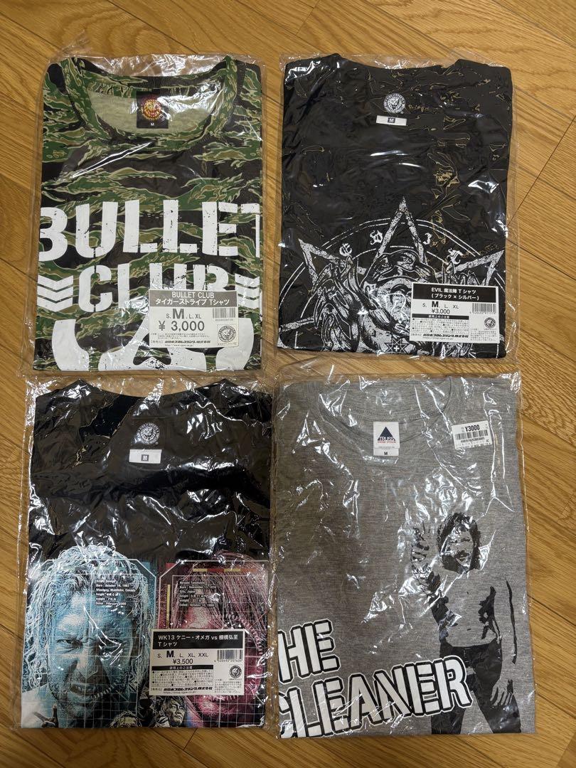新日本プロレス Tシャツ 新品4枚セット