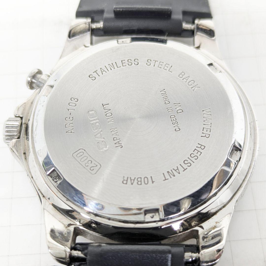 CASIO ARGENT ダイバー メンズ 電池ベルト交換済み可動品G-85