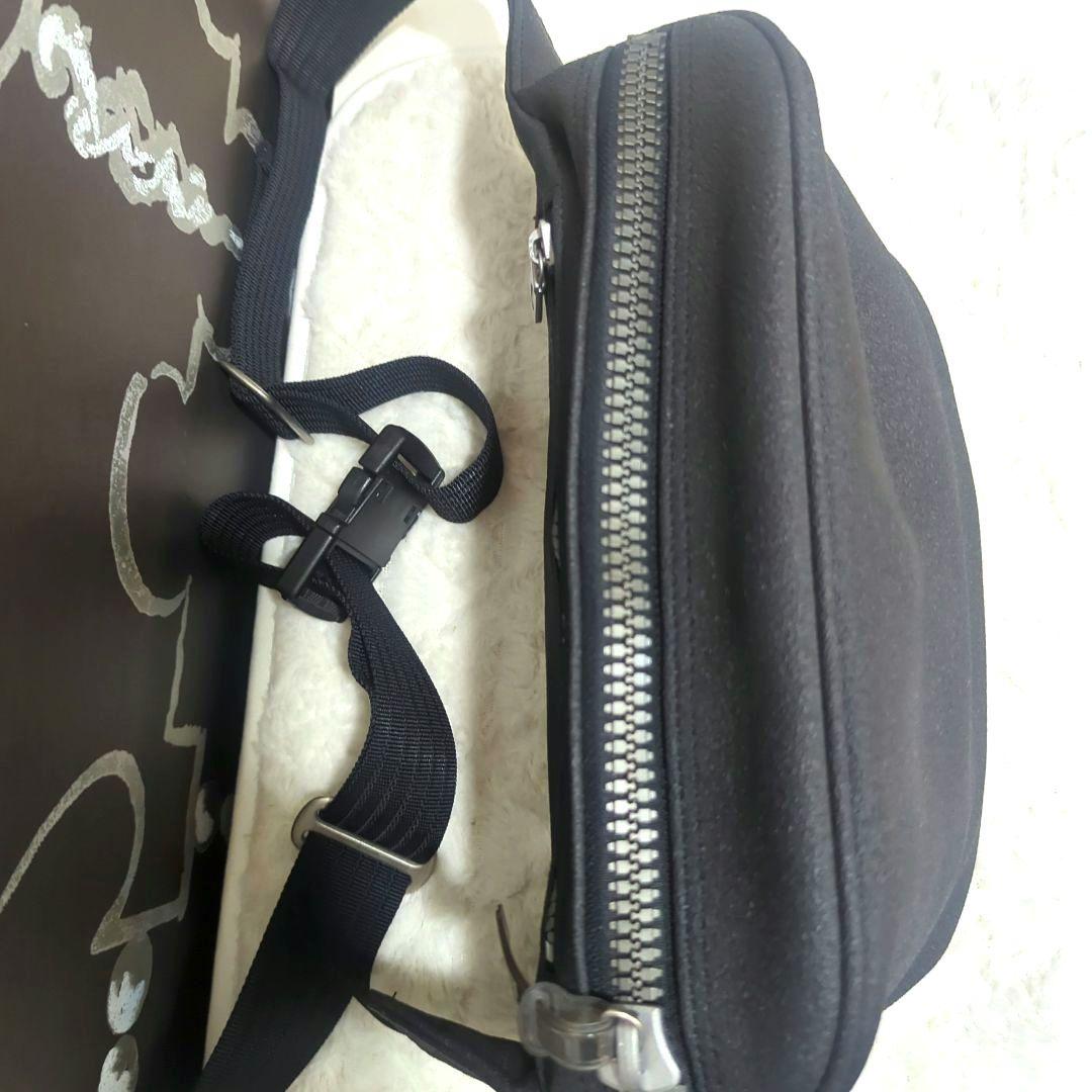 【美品】ポールスミス　ウエストポーチ　ボディバック　グレーブラック