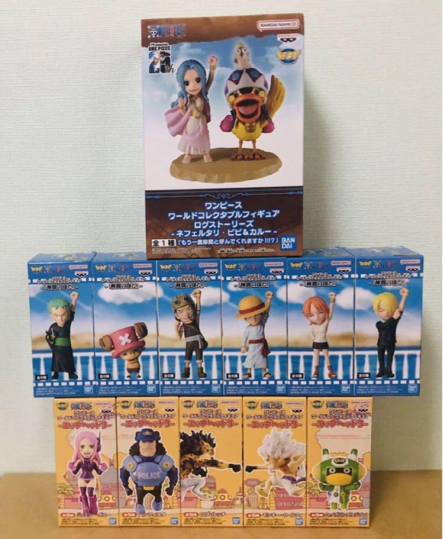 ワンピース ワーコレ 仲間の印だ エッグヘッド ギア5 ルフィ 15点セット ワンピース コレクタブルフィギュア 仲間の印だ・エッグヘッド