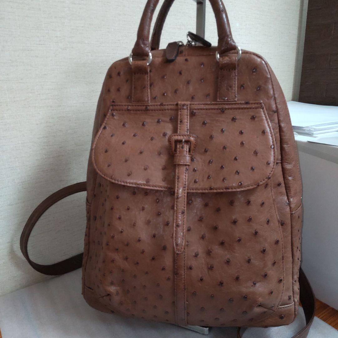♥️最後の5千円値下げ♥️希少☆JRAオーストリッチリュック