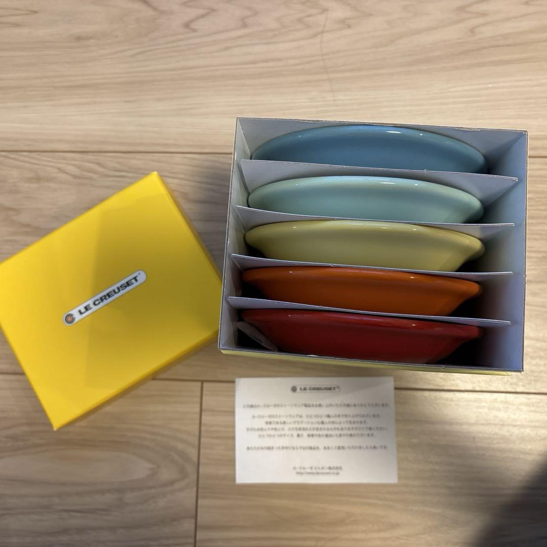 新品未使用ル・クルーゼ(Le Creuset) ミニ・ラウンド・プレート