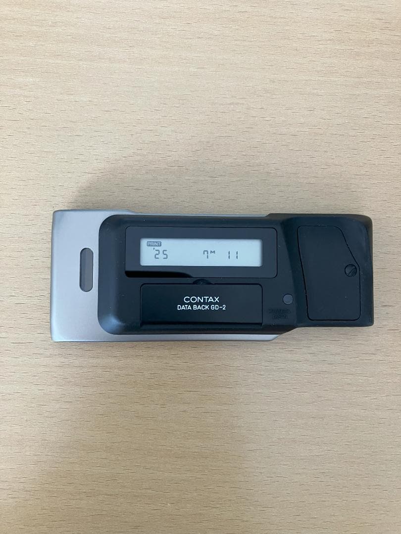 CONTAX DATA BACK GD-2 【G2用多機能データバック】【希少】