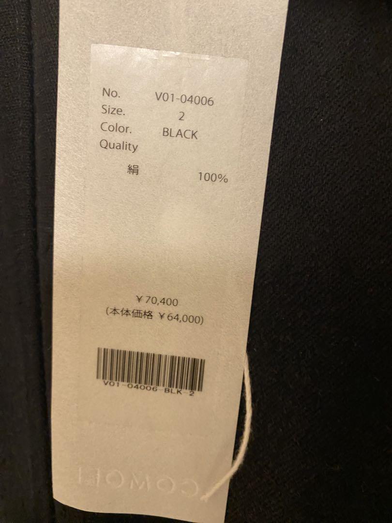 comoli 22ss シルクネップ　ワークコート（V01-04006）