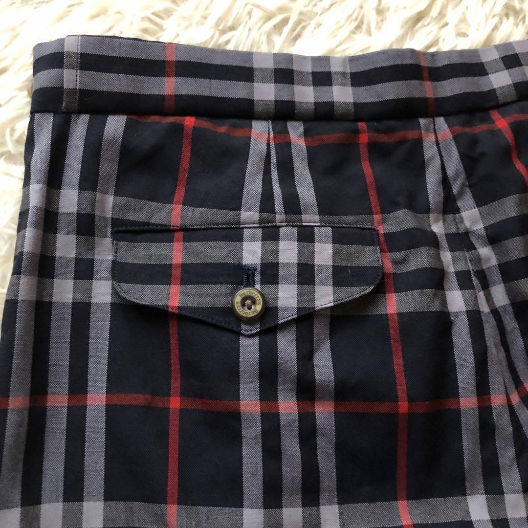 今年人気のブランド品や 希少✨バーバリーズ【L】バルーン裾パンツ メガノバチェック パンツ