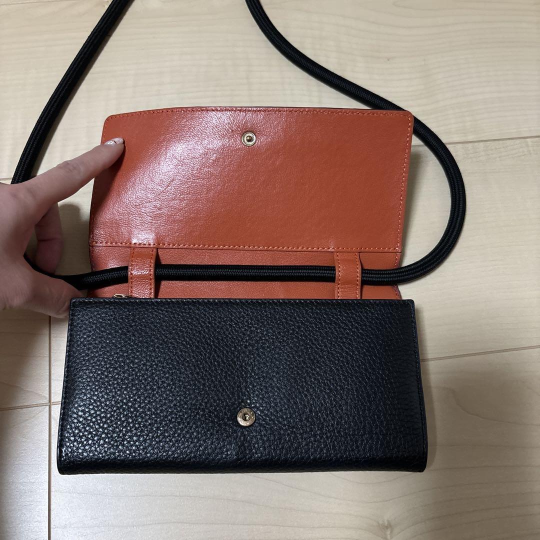 イアパピヨネ　 長財布　お財布ショルダー