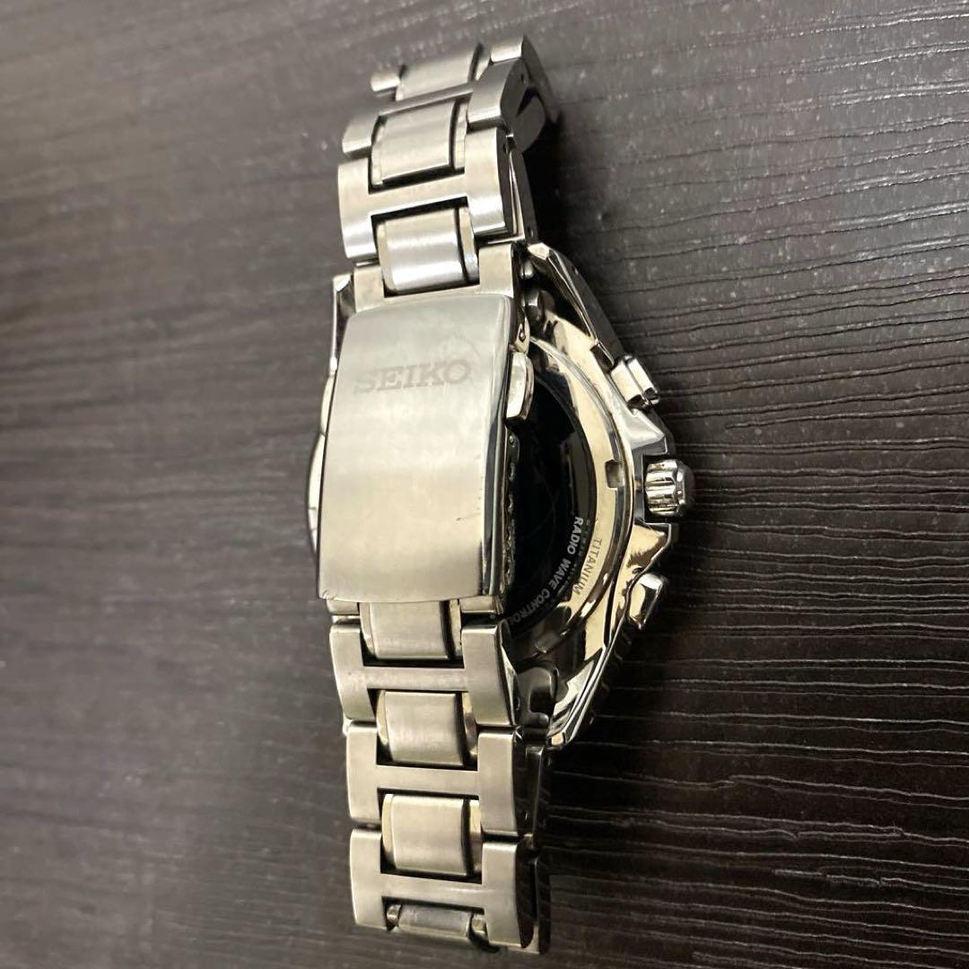 【稼働品】SEIKO BRIGHTZ/ブライツ電波ソーラーSAGA001 チタン