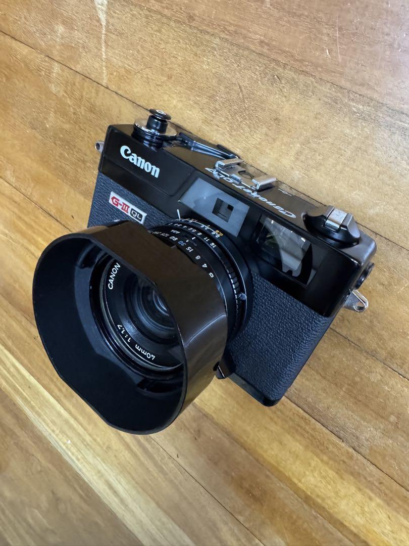 Canon CANONET フード5 QL17GIII用 レンズフード　ケース付