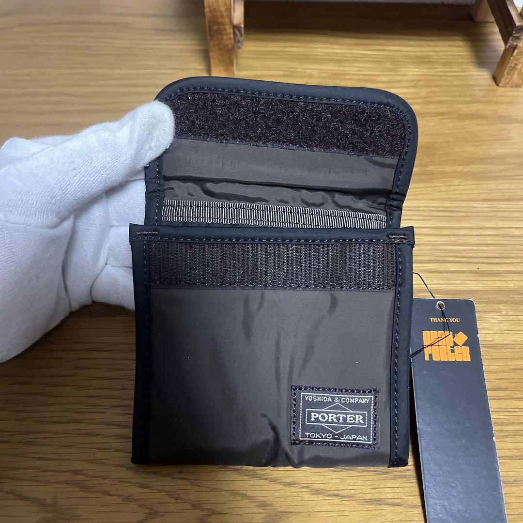 【未使用・タグ付き】ヘッドポーター ブラウニー 折り財布