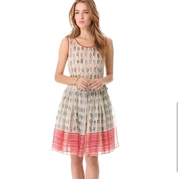 ＲEDＶALENTINO　レッドヴァレンティノ　キャミワンピ　ワンピース　赤　白