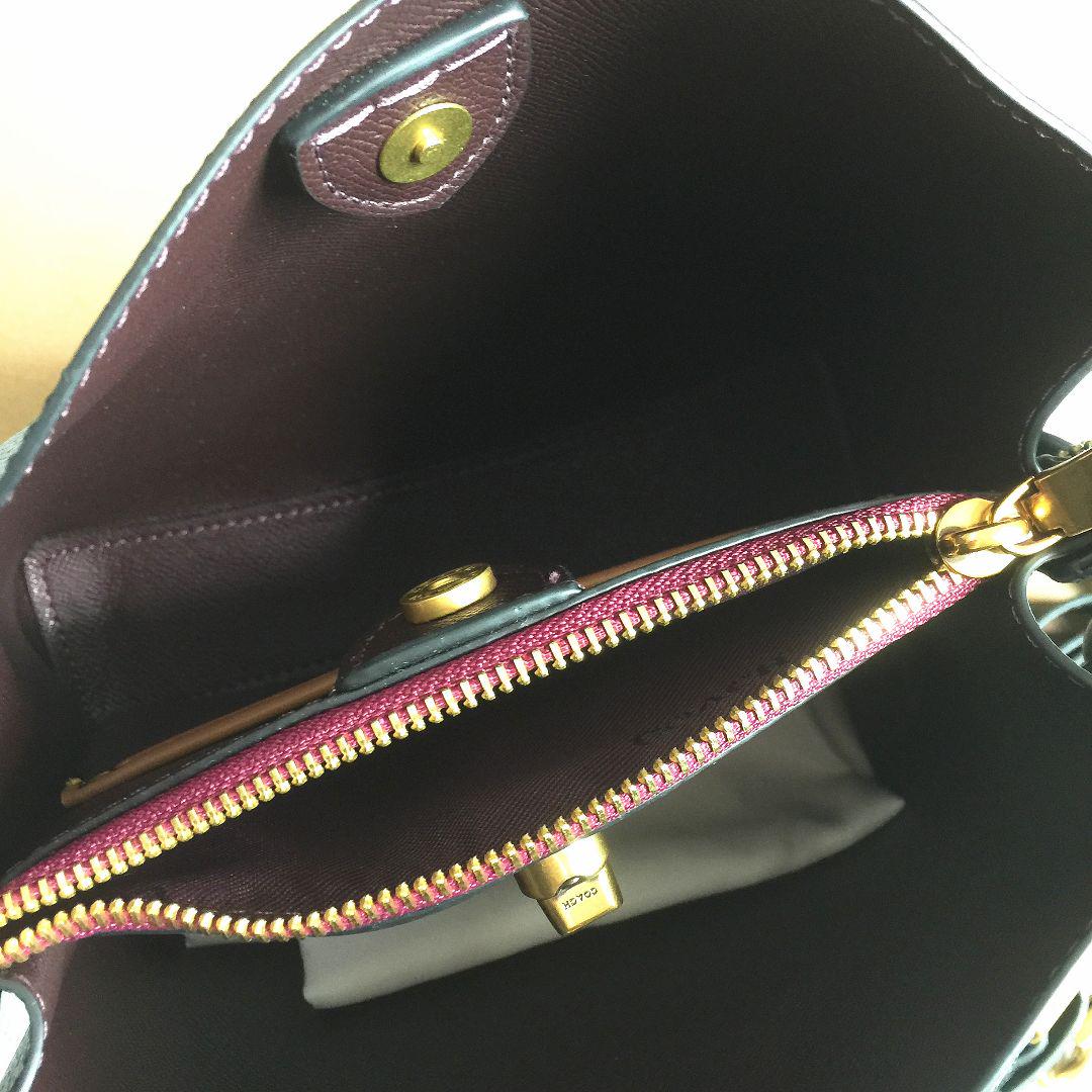 ◆新品◆COACHバッグ バケットバッグ C3916 ブラックショルダーバッグ
