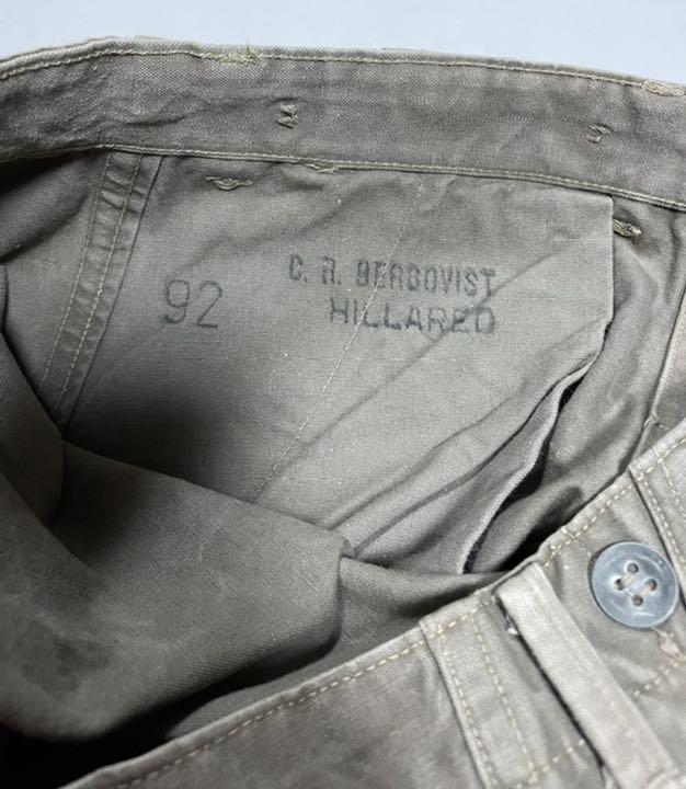 送料無料低価 40s スウェーデン軍 ミリタリーパンツ シンチバック サスペンダーボタン EAmRt-m50242850530 人気SALE得価
