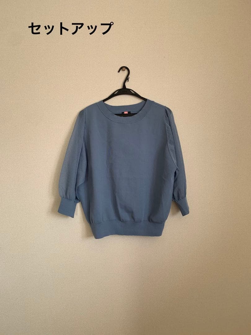 定期入れの indivi unaltd セットアップ Tシャツ/カットソー(半袖/袖