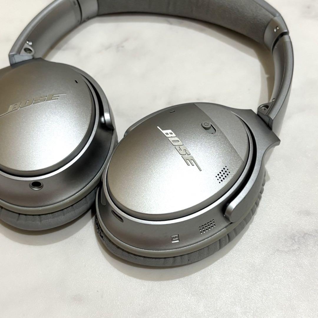 美品 廃盤カラー BOSE QUIETCOMFORT35 シルバー Amazon.com: Bose QuietComfort 35 (Series II) Wireless