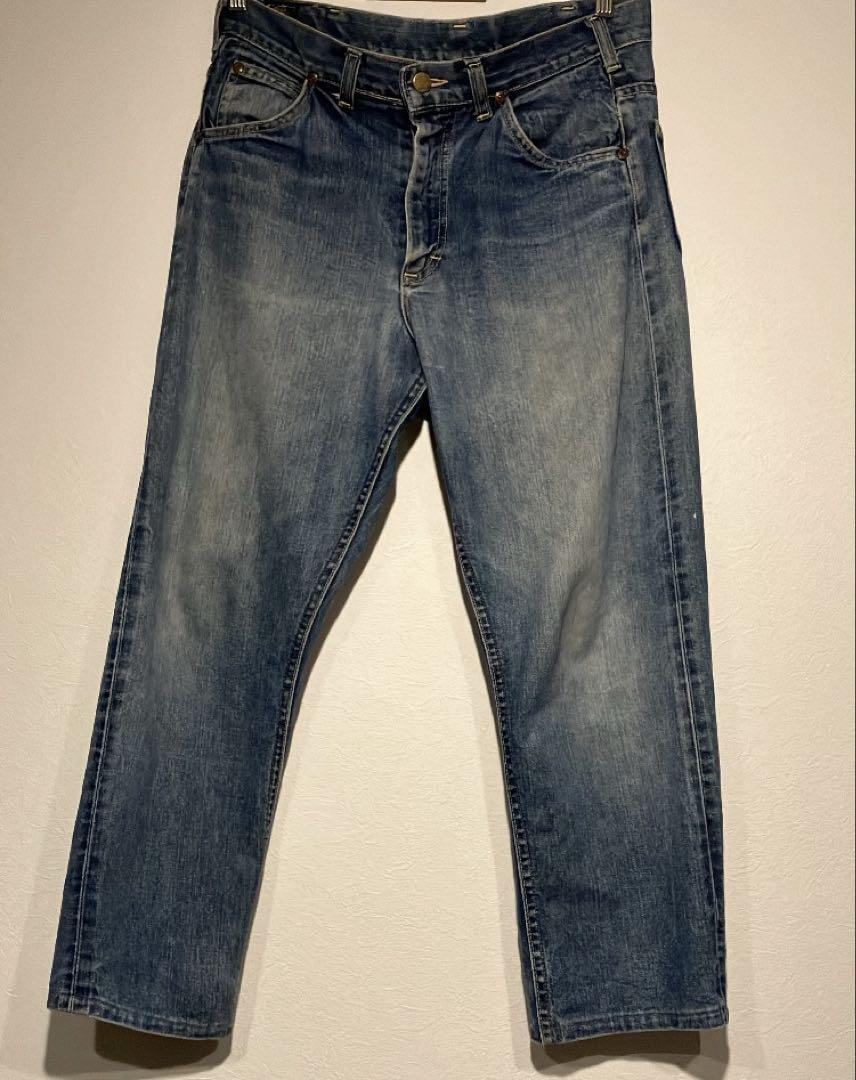 本命ギフト Lee 70s 101z W32L26程度 当て布有り サイド黒タグ パンツ