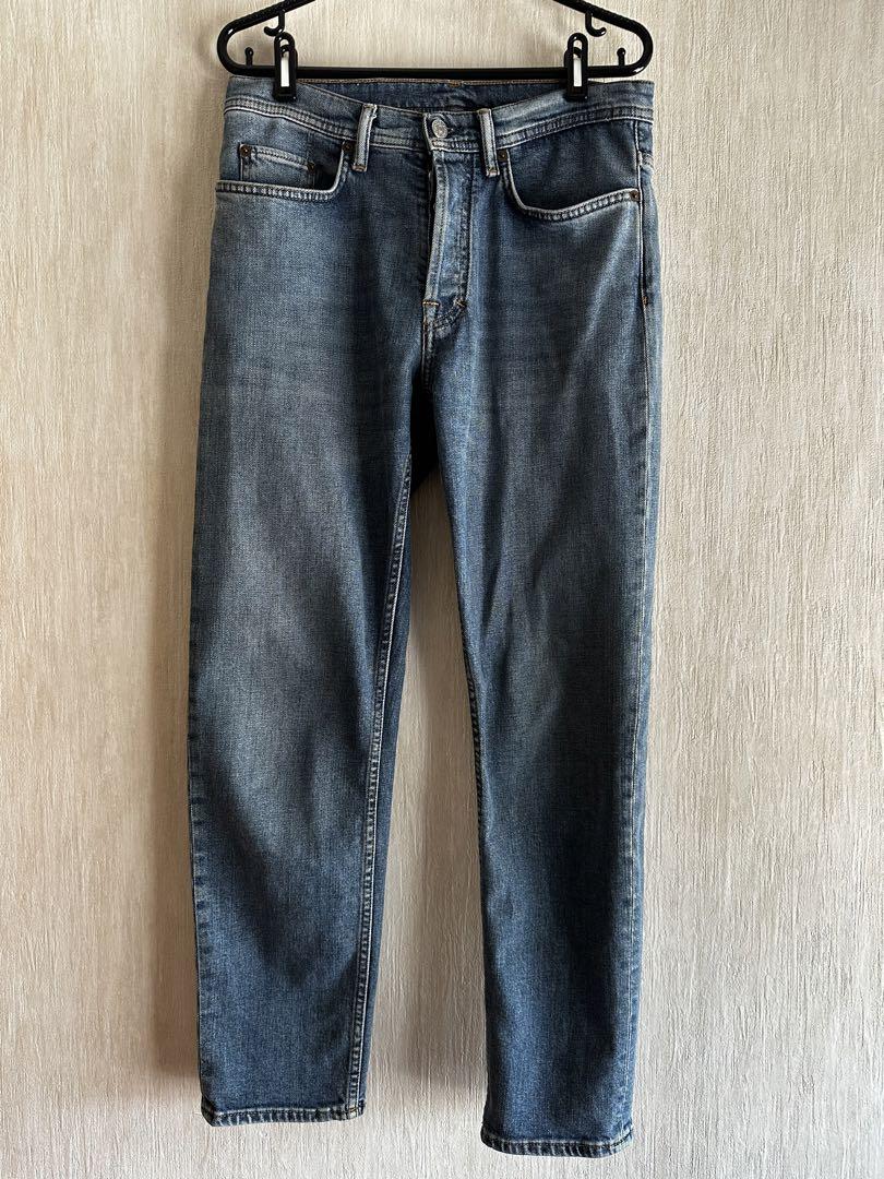極美品】acne studious River Mid Blue デニム