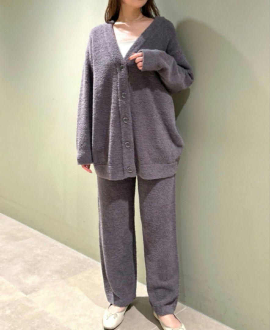 新品　gelato pique　ベビモコ　マタニティ　カーディガン　グレー
