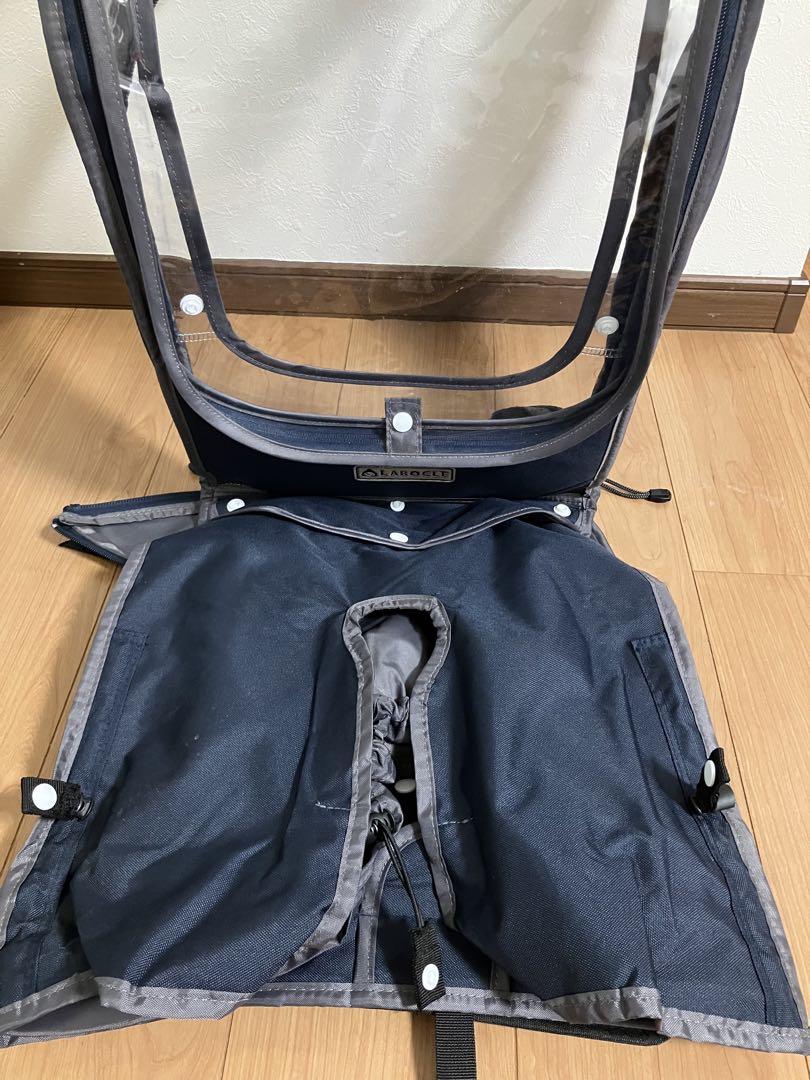 LABOCLE チャイルドシートカバー ネイビー　前乗せ