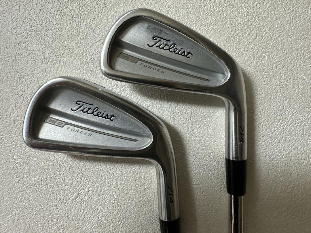 《タイトリスト》アイアン CB FORGED 714 美品
