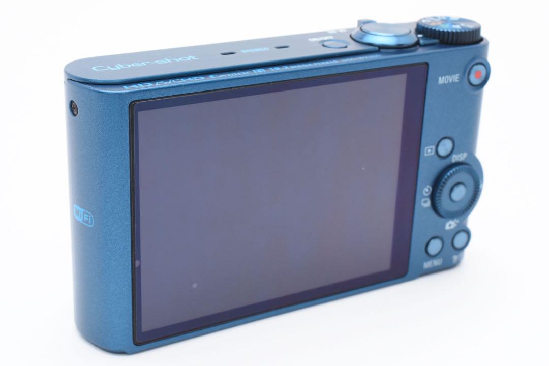【美品】デジタルカメラ SONY DSC-WX300 ブルーカラー動作良好
