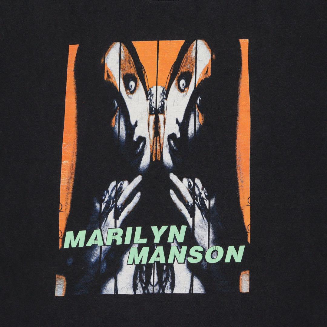 Marilyn Manson EURO マリリンマンソン fitsXL Tシャツ