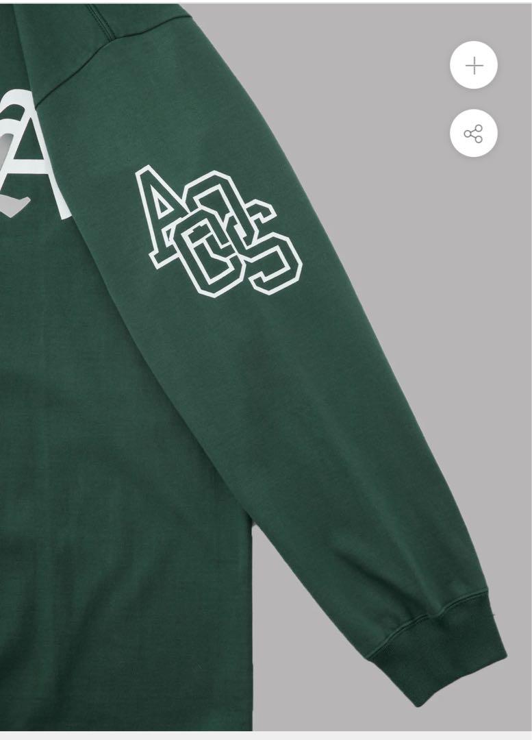 【新品】AOOS VARSITY LS tee XL