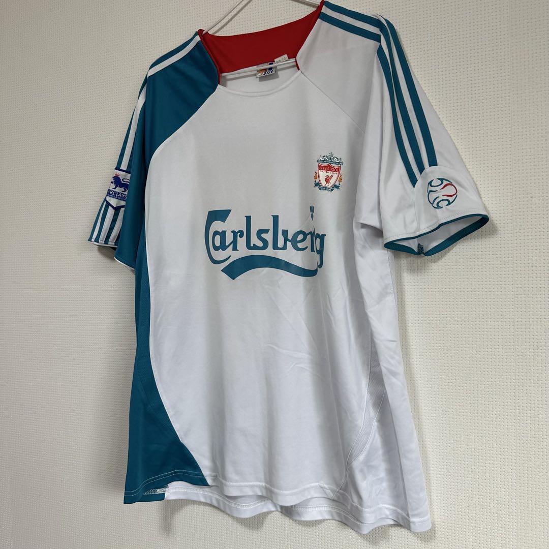 06-07年 LIVERPOOLリバプール アウェイ ユニフォーム ゲームシャツ