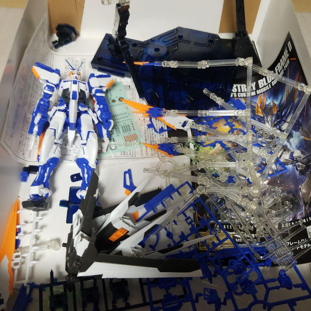 MG 1/100 ガンダムアストレイ ブルーフレームD &スタンド 素組品 www