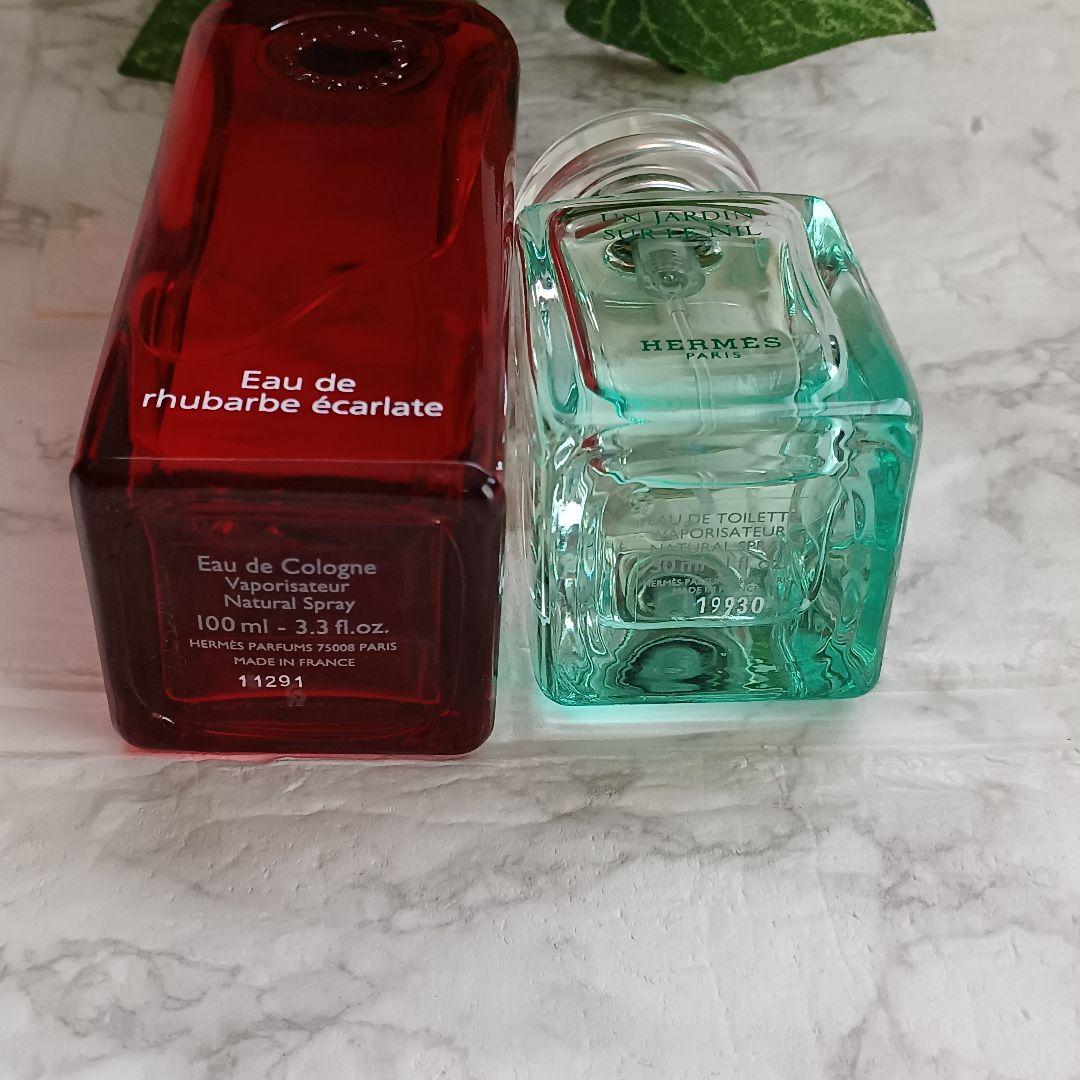 HERMES rhubarbe écarlate、 Un Jardin Nil