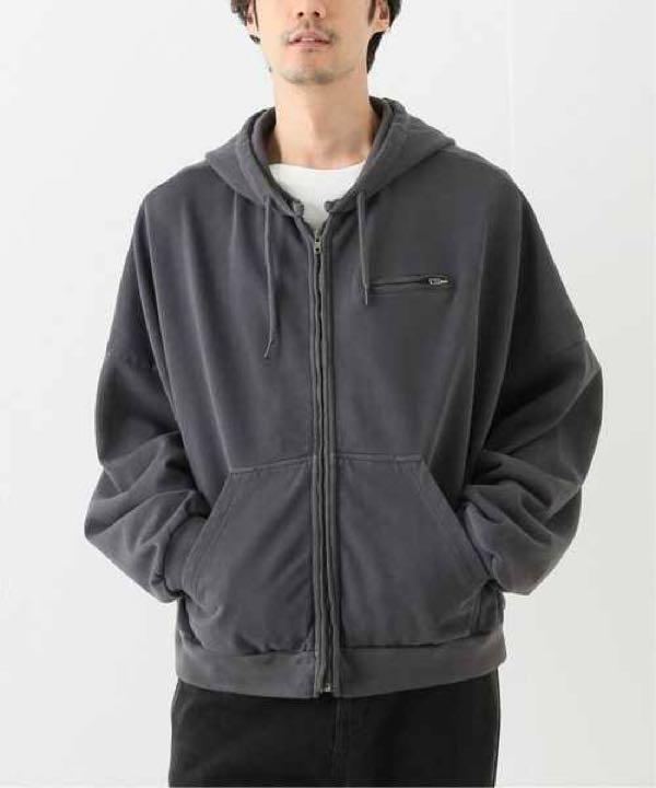 ウィリーチャバリア　WAFFLE LINED ZIP BOMBER