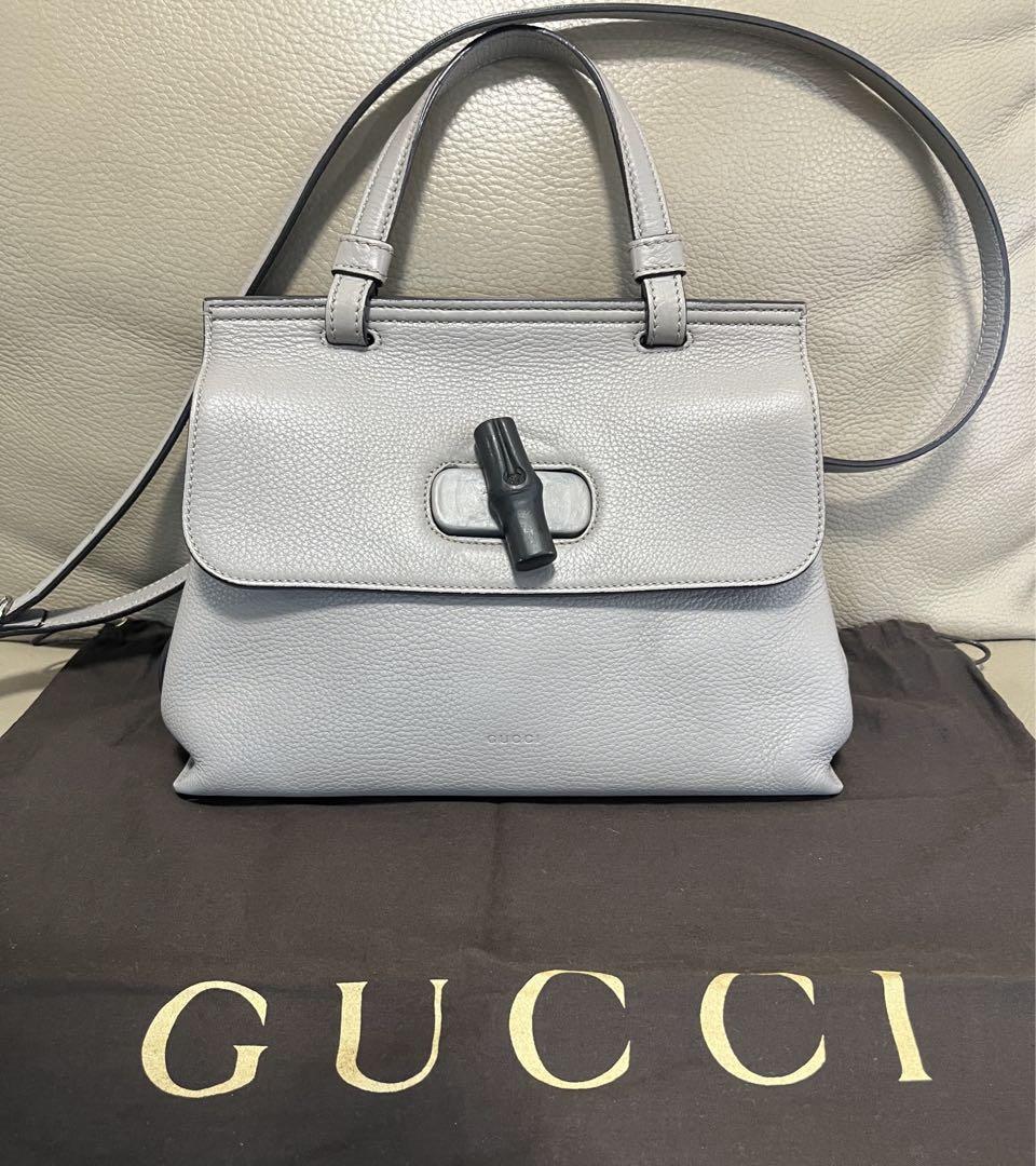 GUCCI グッチ バンブーデイリー 2WAYバッグ ショルダーバッグ 美品
