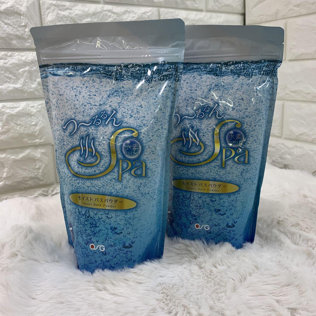 あなたにおすすめの商品 つ〜るるん水素Spa モイストバスパウダー 2袋セット - メルカリ 入浴剤・バスソルト