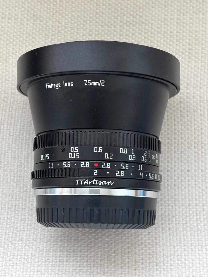 TTArtisan 7.5mm f/2 C Fisheye 富士 Xマウント