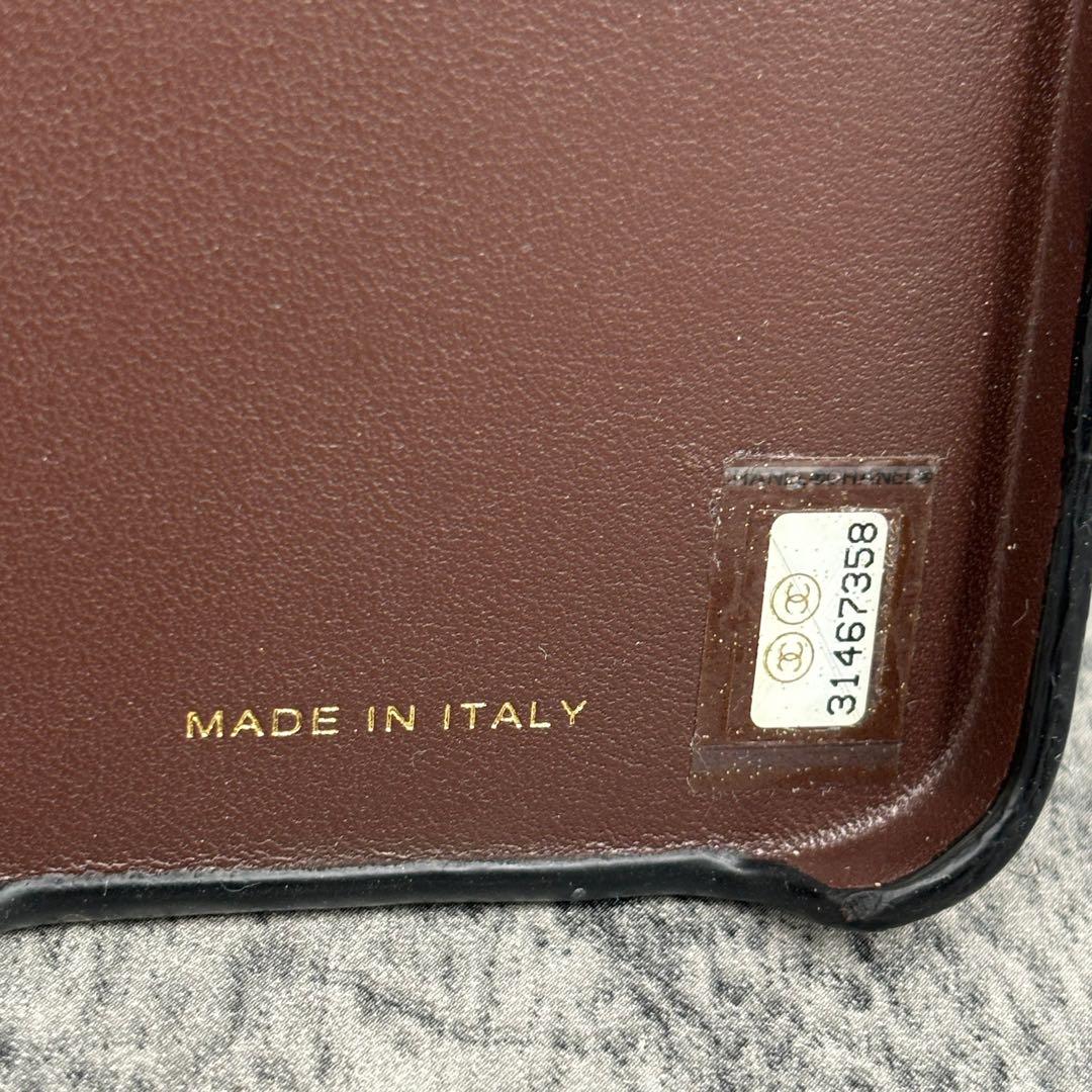 CHANEL シャネル iPhone12pro マトラッセ スマホケース 手帳型