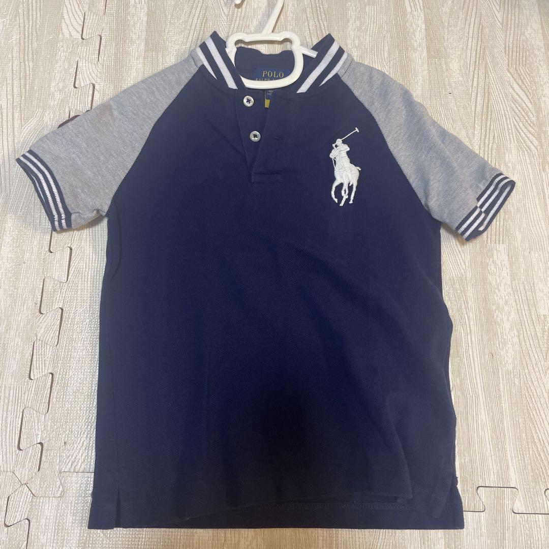 Ralph Lauren ネイビー ポロシャツ L Polo by Ralph Lauren ポロシャツ 80 ネイビー ボーダー - メルカリ